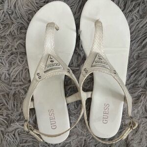 Guess Women's Cream Sandals